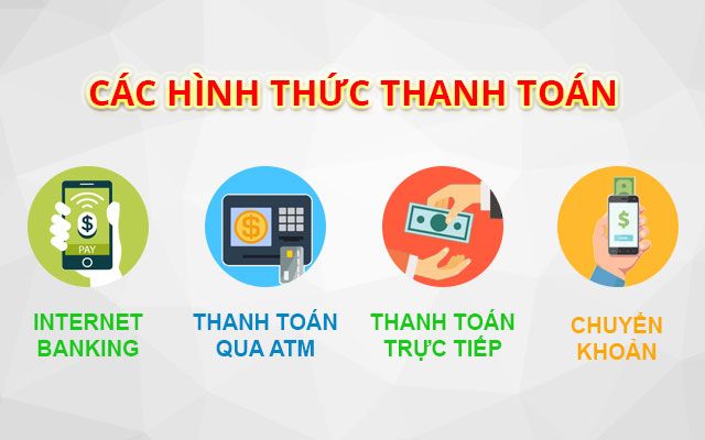 Hình thức thanh toán đa dạng