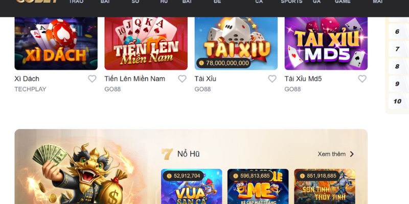 Trang chủ Cobet hiện tại